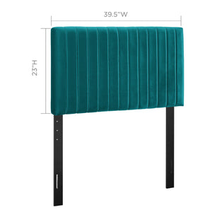 Keira Performance Velvet Twin Headboard by Modway