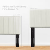 Keira Performance Velvet Full / Queen Headboard by Modway