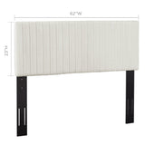 Keira Performance Velvet Full / Queen Headboard by Modway