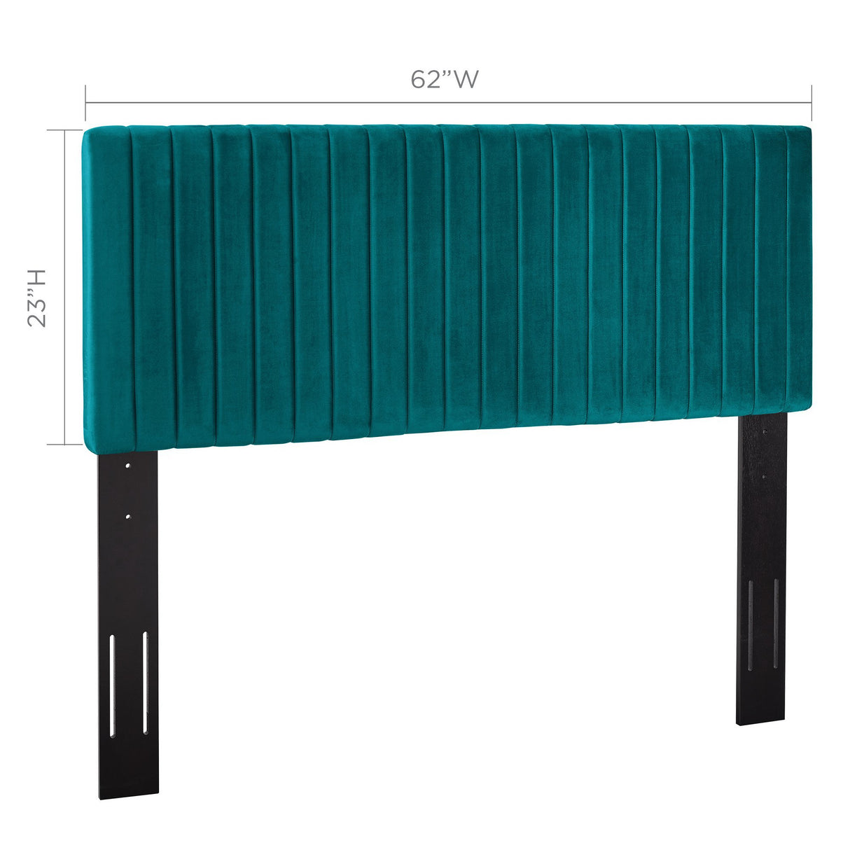 Keira Performance Velvet Full / Queen Headboard by Modway