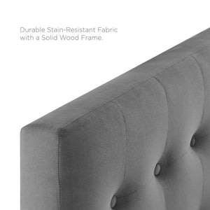 Emily Biscuit Tufted Performance Velvet Twin Headboard by Modway