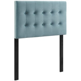 Emily Biscuit Tufted Performance Velvet Twin Headboard by Modway