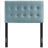 Emily Biscuit Tufted Performance Velvet Twin Headboard by Modway