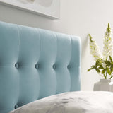 Emily Biscuit Tufted Performance Velvet Twin Headboard by Modway