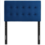Emily Biscuit Tufted Performance Velvet Twin Headboard by Modway