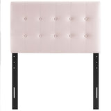 Emily Biscuit Tufted Performance Velvet Twin Headboard by Modway