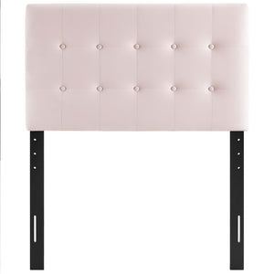 Emily Biscuit Tufted Performance Velvet Twin Headboard by Modway