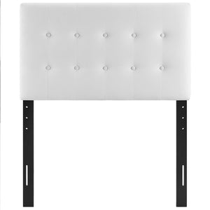 Emily Biscuit Tufted Performance Velvet Twin Headboard by Modway