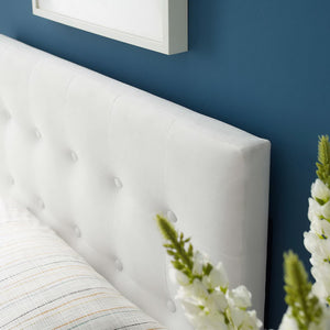 Emily Biscuit Tufted Performance Velvet Twin Headboard by Modway