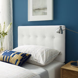 Emily Biscuit Tufted Performance Velvet Twin Headboard by Modway
