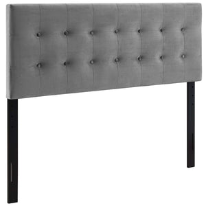Emily Biscuit Tufted Performance Velvet Full Headboard by Modway