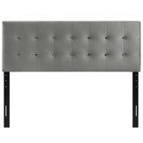 Emily Biscuit Tufted Performance Velvet Full Headboard by Modway