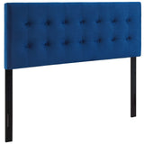 Emily Biscuit Tufted Performance Velvet Queen Headboard by Modway