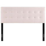 Emily Biscuit Tufted Performance Velvet Queen Headboard by Modway