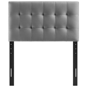 Lily Biscuit Tufted Performance Velvet Twin Headboard by Modway