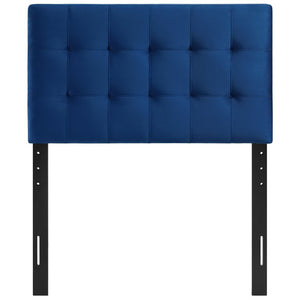 Lily Biscuit Tufted Performance Velvet Twin Headboard by Modway