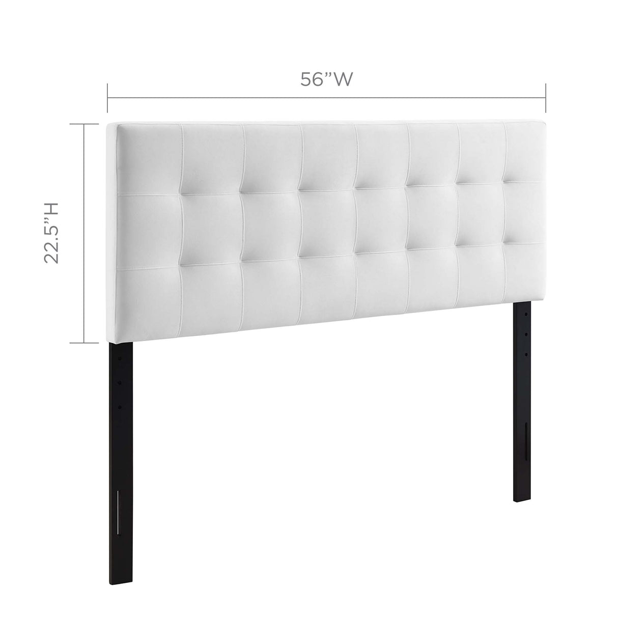 Lily Biscuit Tufted Performance Velvet Full Headboard by Modway