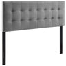 Lily Biscuit Tufted Performance Velvet Queen Headboard by Modway