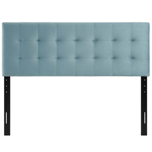 Lily Biscuit Tufted Performance Velvet Queen Headboard by Modway