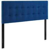 Lily Biscuit Tufted Performance Velvet Queen Headboard by Modway