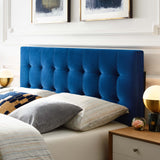 Lily Biscuit Tufted Performance Velvet Queen Headboard by Modway