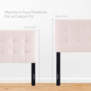 Lily Biscuit Tufted Performance Velvet Queen Headboard by Modway