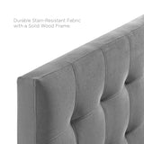 Lily Biscuit Tufted Performance Velvet King Headboard by Modway