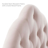 Sovereign Diamond Tufted Performance Velvet Full Headboard by Modway