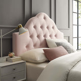 Sovereign Diamond Tufted Performance Velvet Full Headboard by Modway