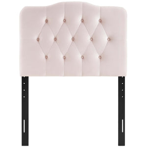 Annabel Diamond Tufted Performance Velvet Twin Headboard by Modway