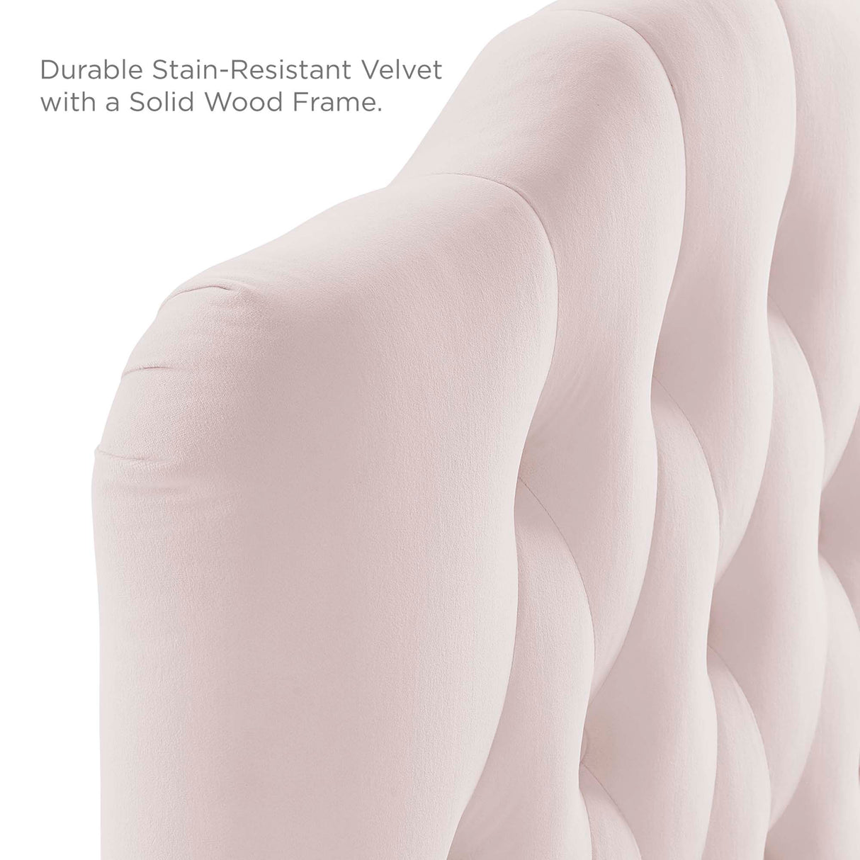 Annabel Diamond Tufted Performance Velvet Twin Headboard by Modway