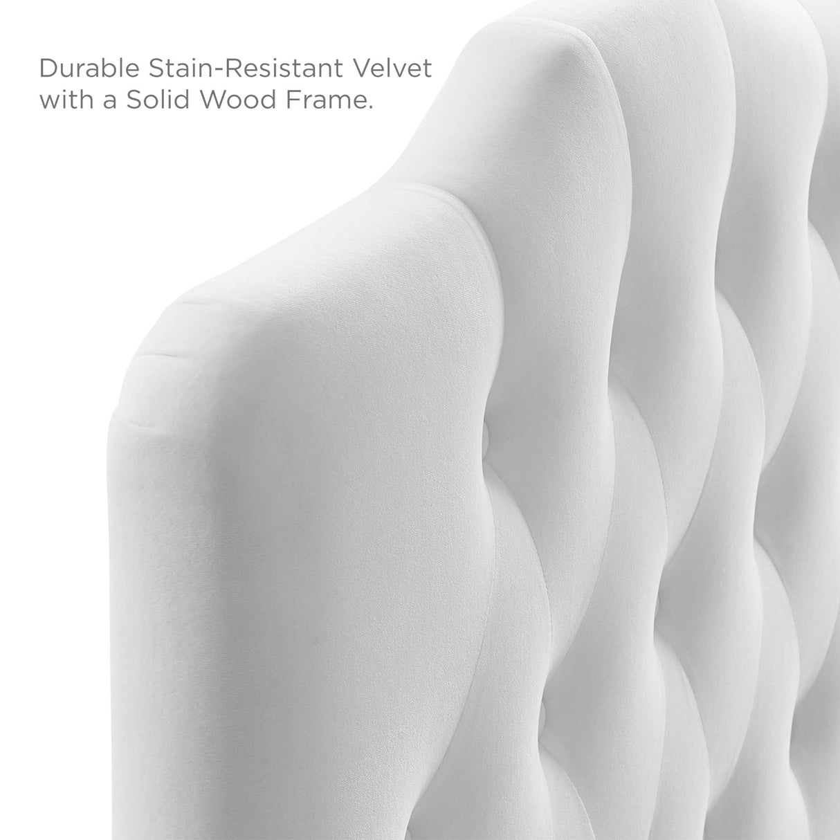 Annabel Diamond Tufted Performance Velvet Twin Headboard by Modway