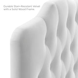 Annabel Diamond Tufted Performance Velvet Twin Headboard by Modway