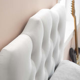 Annabel Diamond Tufted Performance Velvet Twin Headboard by Modway