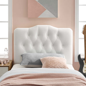 Annabel Diamond Tufted Performance Velvet Twin Headboard by Modway