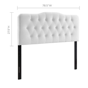 Annabel Diamond Tufted Performance Velvet King Headboard by Modway