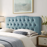 Annabel Diamond Tufted Performance Velvet Full Headboard by Modway