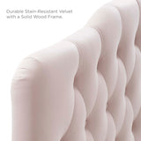 Annabel Diamond Tufted Performance Velvet Full Headboard by Modway