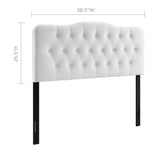 Annabel Diamond Tufted Performance Velvet Full Headboard by Modway