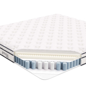 Jenna 8" Innerspring and Foam King Mattress by Modway
