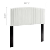 Rebecca Performance Velvet Twin Headboard by Modway