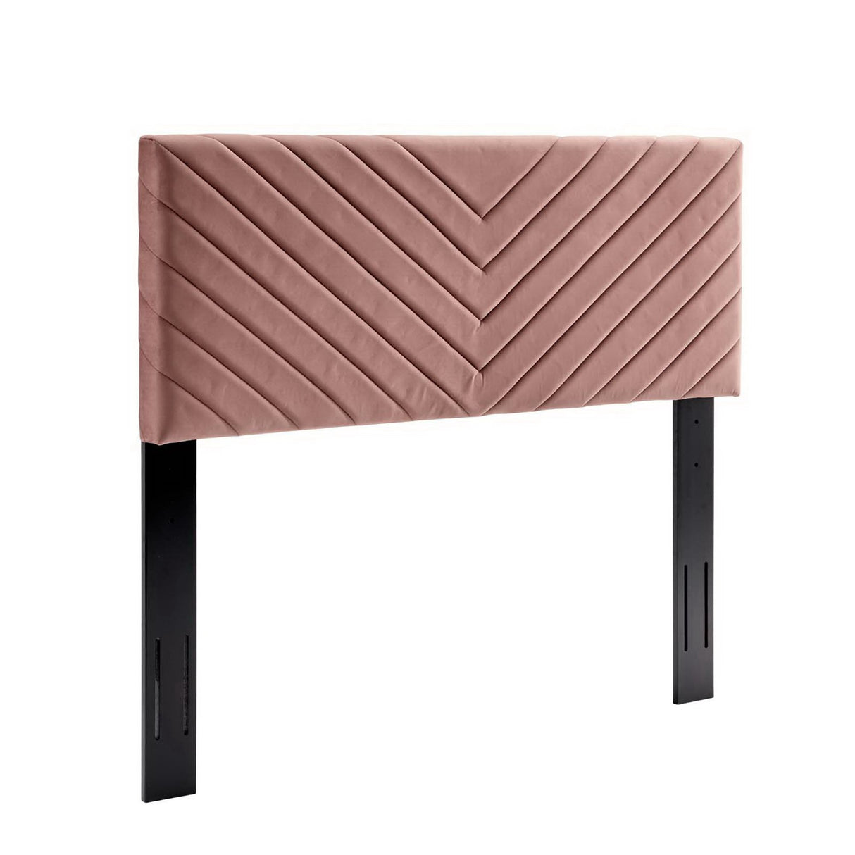 Alyson Angular Channel Tufted Performance Velvet Full / Queen Headboard by Modway