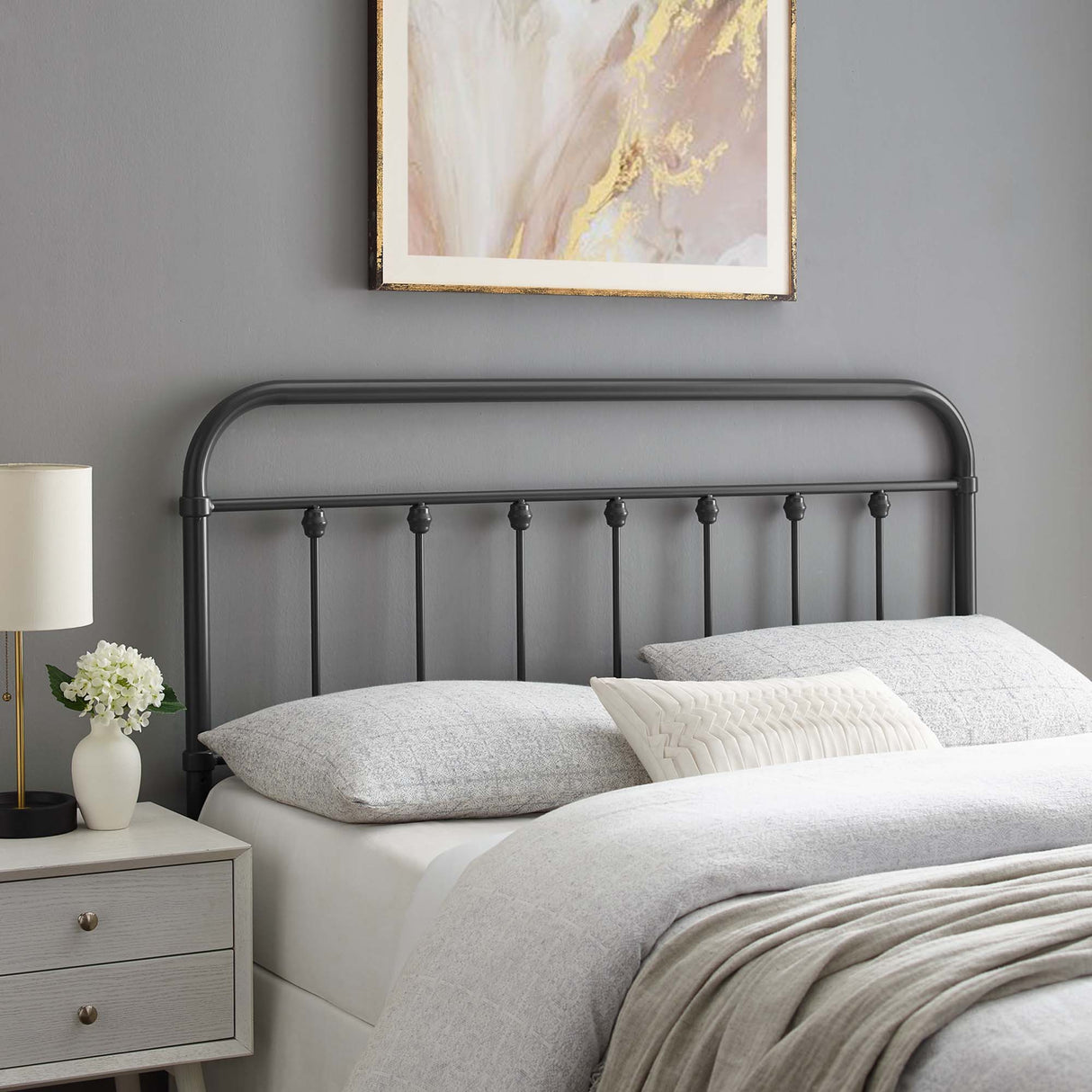 Sage Metal Full Headboard by Modway
