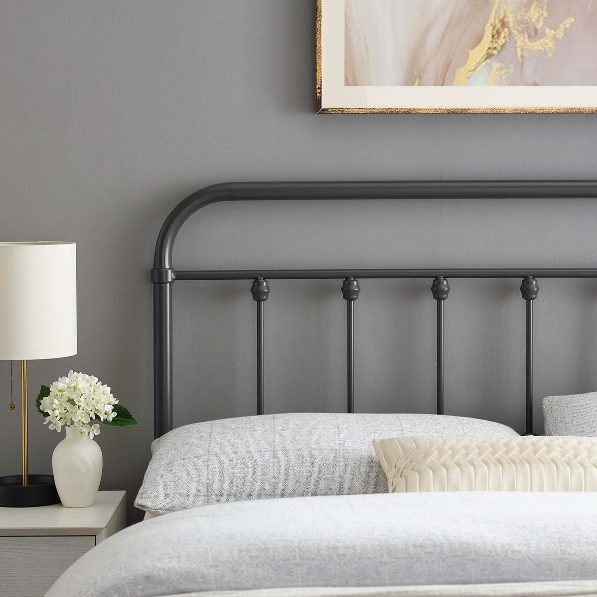 Sage Metal King Headboard by Modway