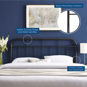 Alessia Metal Twin Headboard by Modway