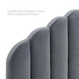 Veronique Performance Velvet Twin Headboard by Modway