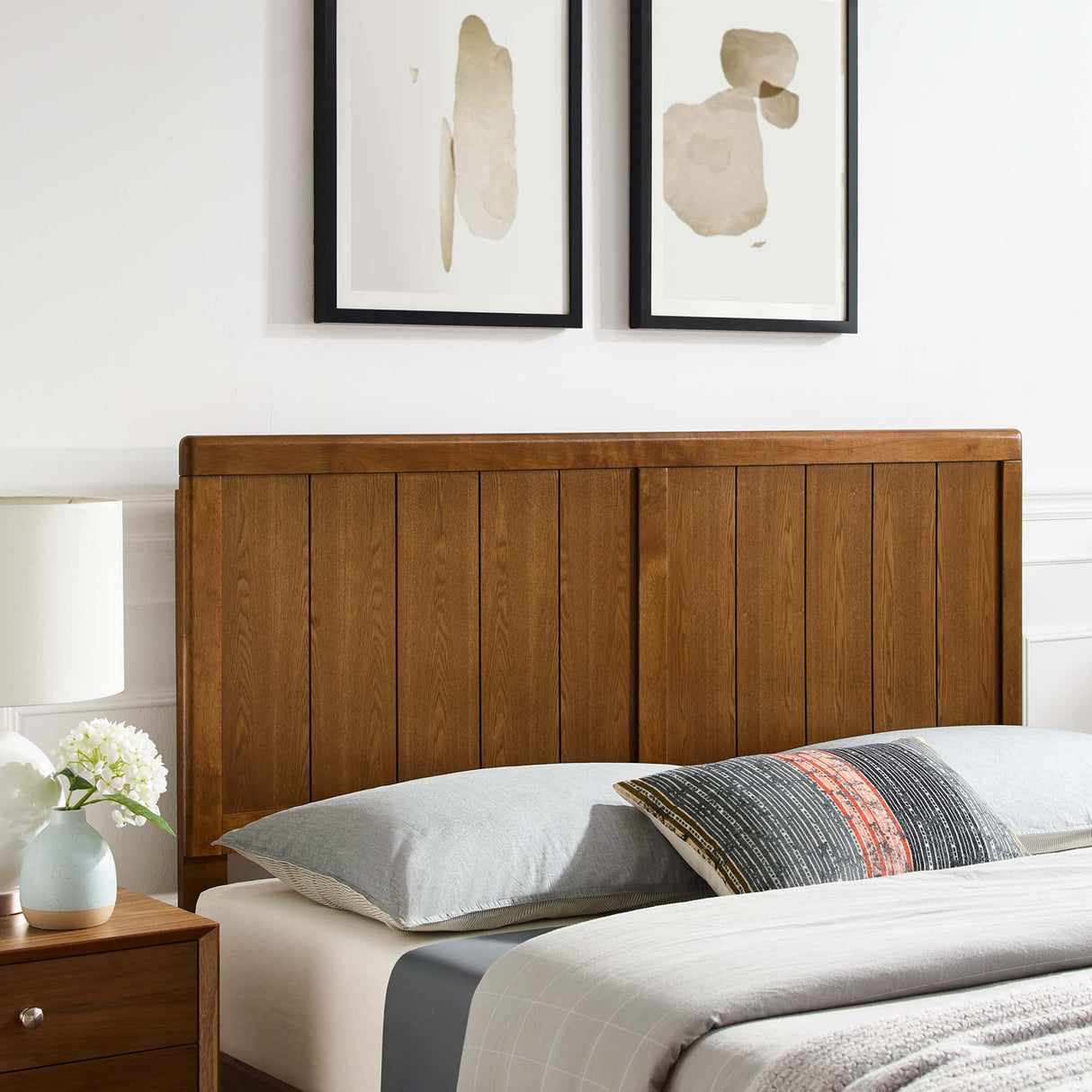 Robbie Wood King Headboard by Modway