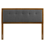 Draper Tufted Fabric and Wood Queen Headboard by Modway