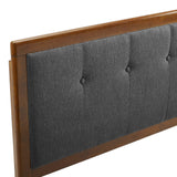 Draper Tufted Fabric and Wood Queen Headboard by Modway