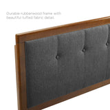 Draper Tufted Fabric and Wood Queen Headboard by Modway